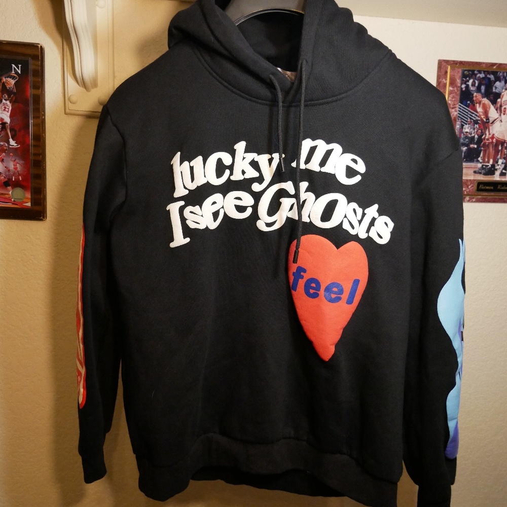Lucky Me I See Ghosts Hoodie  - Kanye west x  Kid Cudi Size Medium
